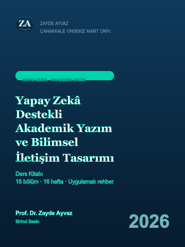 AI-Assisted Academic Writing and Scientific Communication Design — course textbook cover